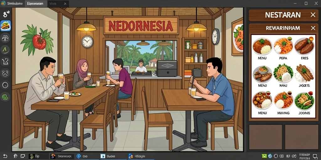jin33 - Karakter yang kaya akan detail visual.