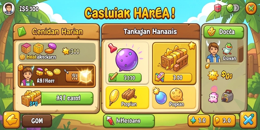 rajacuan - Karakter dengan kemampuan unik.